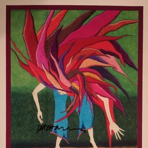 2005 Ani DiFranco SIGNED Original Lithograph Concert Poster REPRODUCTION (RP)